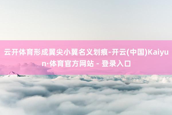 云开体育形成翼尖小翼名义划痕-开云(中国)Kaiyun·体育官方网站 - 登录入口